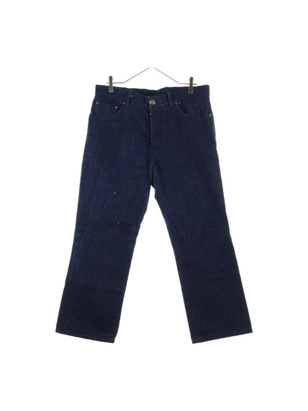 Chrome Hearts Vintage Fleurknee Dnm Pants Denim Indigo Jeans